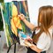 Acrylic Paint, 24 Colors Acrylic Paint Set, 2oz/59ml Bottles, Premium Acrylic Paints for Artists, Kids, Beginners and Adults on Canvas Rocks Wood Ceramic Fabric